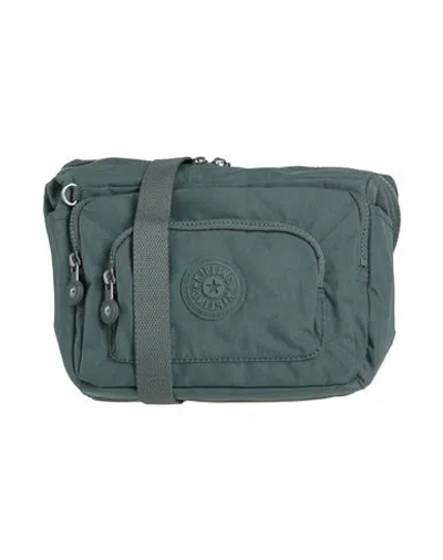Kipling Woman Cross-body Bag Lead Size - Polyamide In Gray