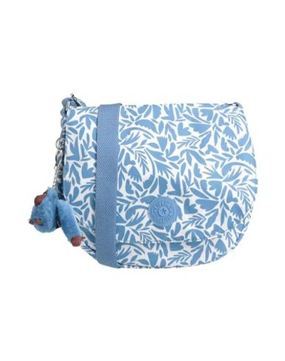 Kipling Woman Cross-body Bag Light Blue Size - Polyester
