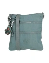 Kipling Woman Cross-body Bag Slate Blue Size - Polyamide, Polyester In Blue