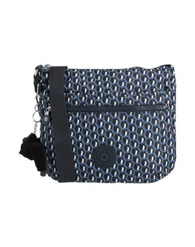 Kipling Woman Cross-body Bag Blue Size - Polyester