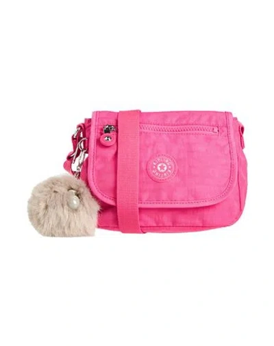 Kipling Woman Cross-body Bag Fuchsia Size - Polyamide In Pink