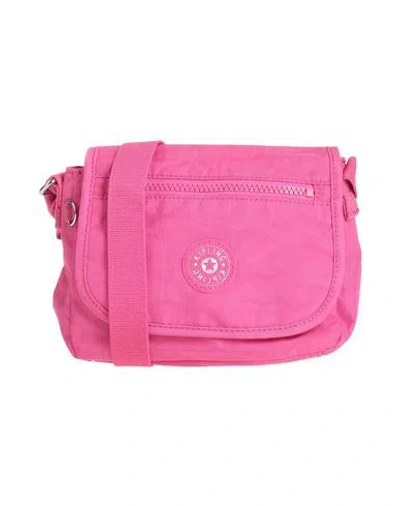 Kipling Woman Cross-body Bag Fuchsia Size - Polyester In Purple