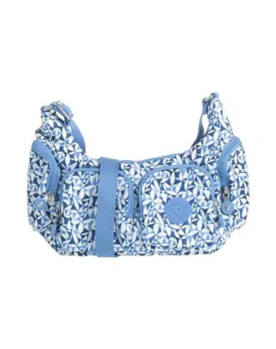 Kipling Woman Cross-body Bag Light Blue Size - Polyester