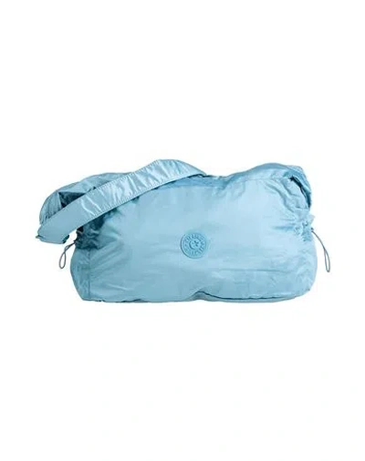Kipling Woman Cross-body Bag Light Blue Size - Polyester