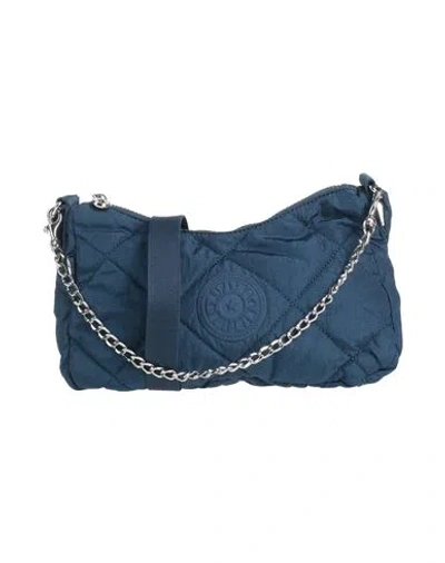 Kipling Woman Cross-body Bag Navy Size - Polyamide In Blue
