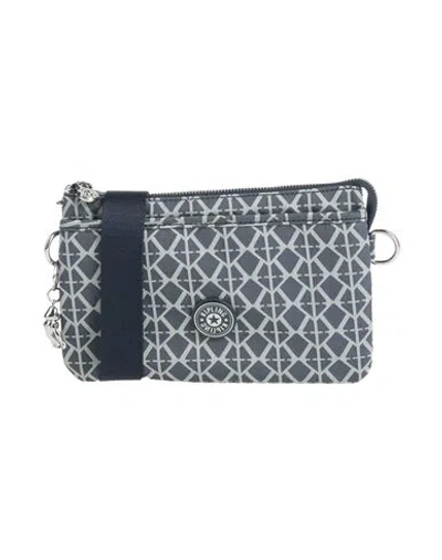Kipling Woman Cross-body Bag Navy Size - Polyamide, Polyester In White