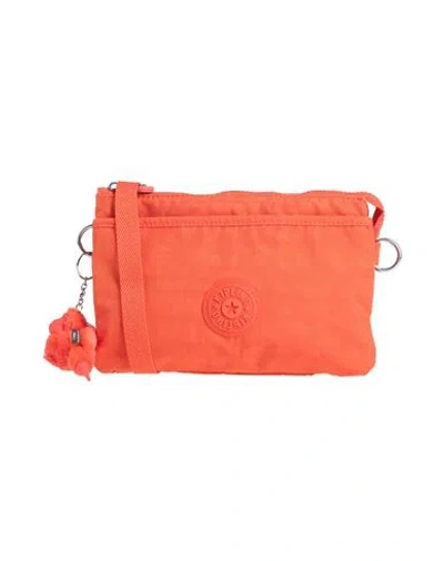 Kipling Woman Cross-body Bag Orange Size - Polyamide