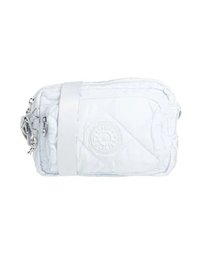 Kipling Woman Cross-body Bag Sky Blue Size - Polyester In White