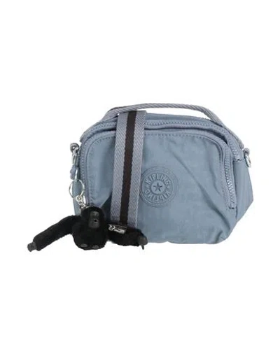 Kipling Woman Cross-body Bag Slate Blue Size - Polyamide