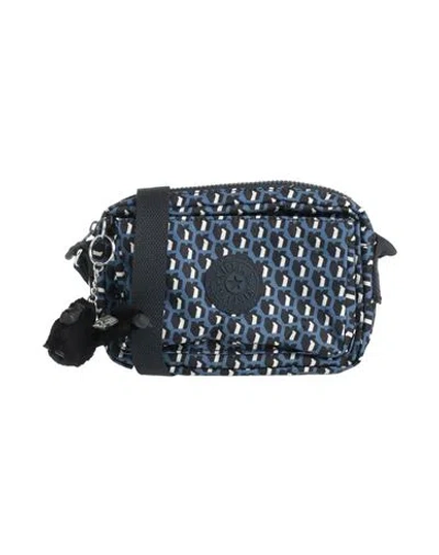 Kipling Woman Cross-body Bag Slate Blue Size - Polyester In White