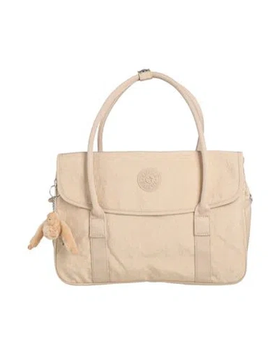 Kipling Woman Handbag Beige Size - Polyamide In Sand