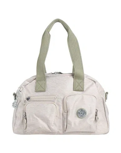 Kipling Woman Handbag Beige Size - Polyester In Sand