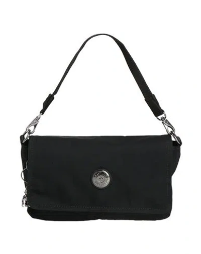 Kipling Woman Handbag Black Size - Polyamide In Pattern