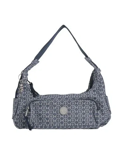 Kipling Woman Handbag Blue Size - Cotton