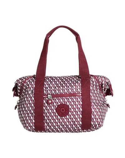 Kipling Woman Handbag Burgundy Size - Polyester In Red