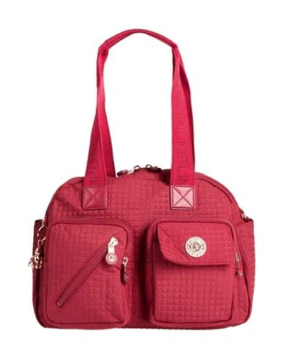 Kipling Woman Handbag Garnet Size - Polyamide In Red