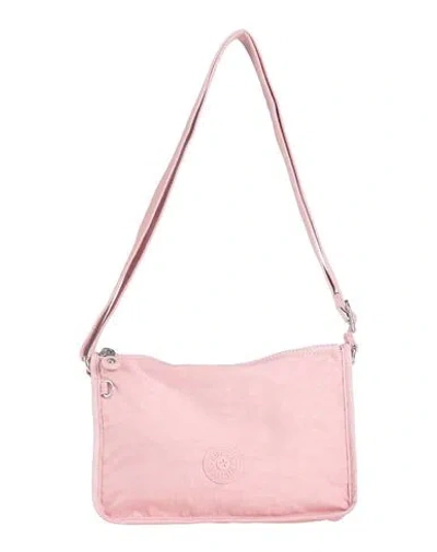 Kipling Woman Shoulder Bag Antique Rose Size - Polyamide In Pink