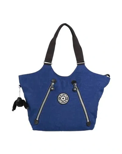 Kipling Woman Shoulder Bag Blue Size - Polyamide