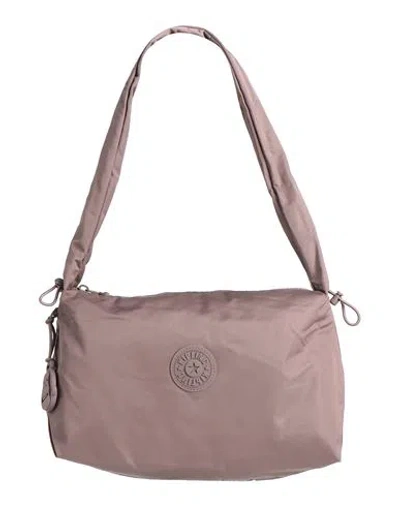 Kipling Woman Shoulder Bag Mauve Size - Polyester In Purple
