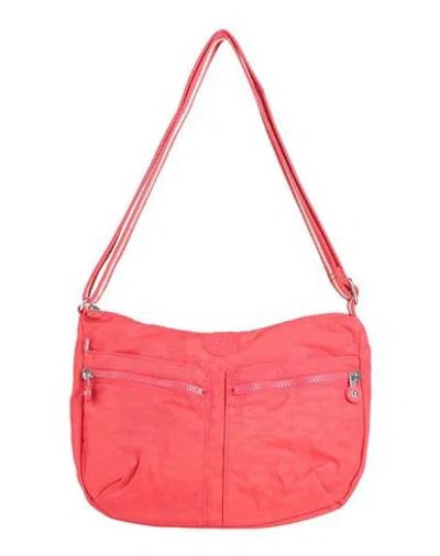 Kipling Woman Shoulder Bag Tomato Red Size - Polyamide