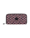 Kipling Woman Wallet Black Size - Polyester In Pink