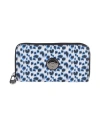 Kipling Woman Wallet Blue Size - Polyester In Blue