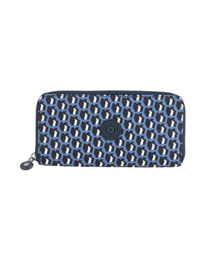 Kipling Woman Wallet Light Blue Size - Polyester