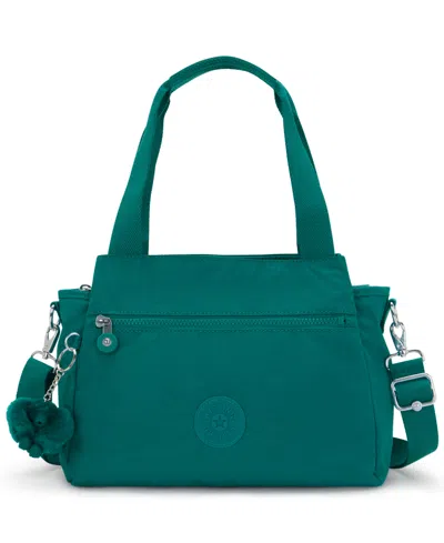 Kipling Women's Elysia Small Satchel Bag In Green