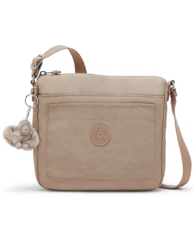 Kipling Women's Sebastian Medium Crossbody Bag In Tan Beige