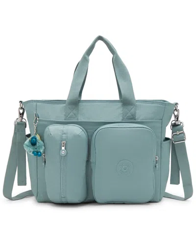 Kipling X Anna Sui Art Handbag In Tiny Green Air
