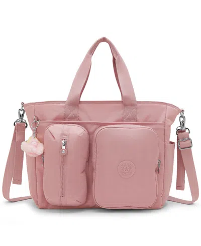 Kipling X Anna Sui Art Handbag In Tiny Smoky Blus