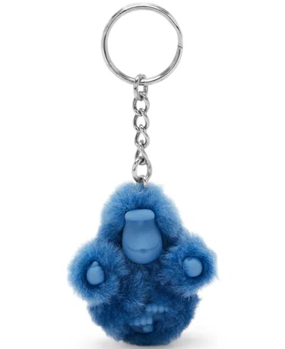 Kipling X Barbie Monkey Keychain In Vintage Blue