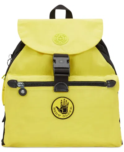 Kipling X Body Glove Keeper Backpack In Yellow Beam
