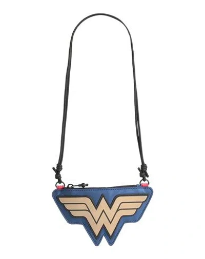 Kipling X Wonder Woman Woman Shoulder Bag Blue Size - Polyamide, Polyurethane
