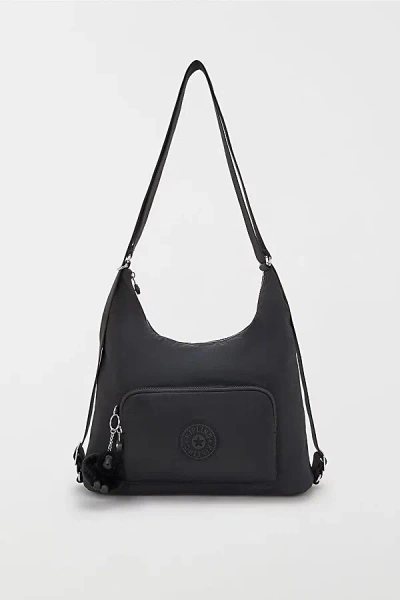 Kipling Yenna Nylon Convertible Bag In Black Noir, Women's At Urban Outfitters