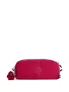 Kipling Zipped Logo Pen Case In Red