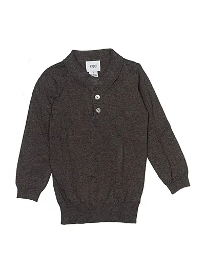 Pre-owned Kipp Kids' Pullover Sweater In Brown