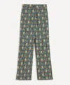 Kipper Women's Pick'n'mix Liberty Softly Flared Trousers In Multi