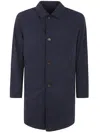 Kired Buttoned Coat In Blue