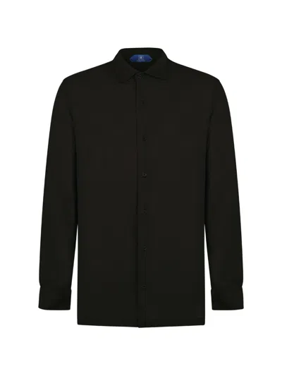 KIRED BLACK CAPRI LONG-SLEEVE SHIRT