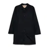 Kired Buttoned Coat In Black