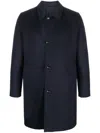 Kired Peak Cashmere Coat In Blue