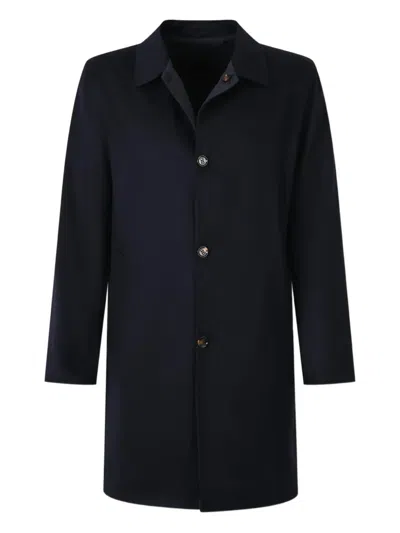 KIRED BUTTON-FASTENING COLLARED COAT