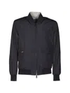 Kired Button-pocket Jacket In Black