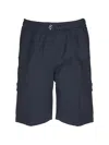 Kired Cargo Shorts In Blue