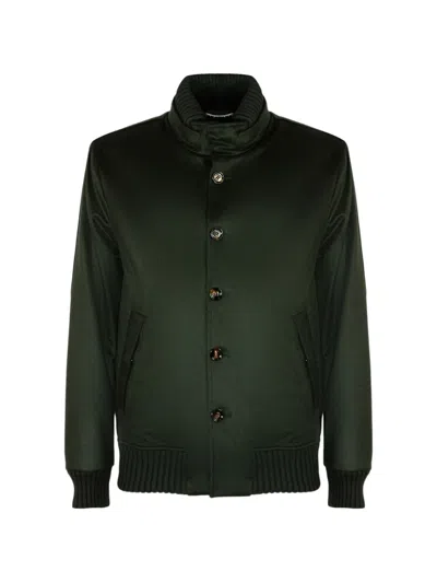 Kired Cashmere Bomber Jacket In Multi
