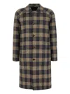 Kired Embroidered Wool Reversible Coat In Multi