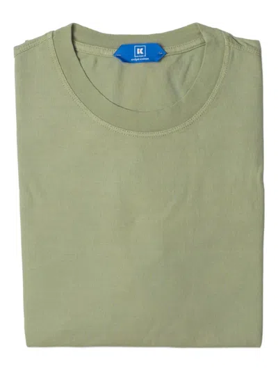 Kired Crew-neck T-shirt In Green