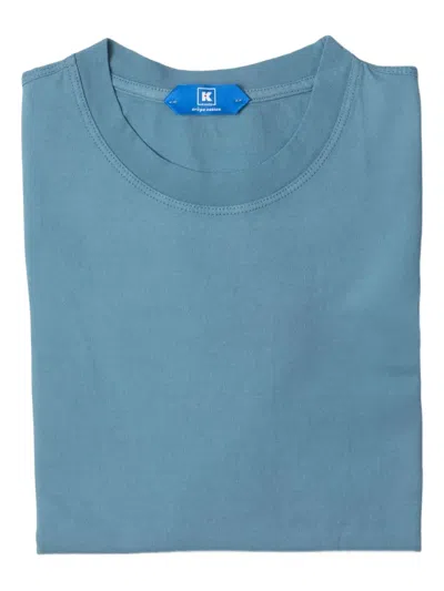 Kired Crew-neck T-shirt In Blue