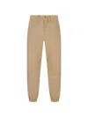 Kired Drawstring Elasticated-cuff Track Pants In Brown